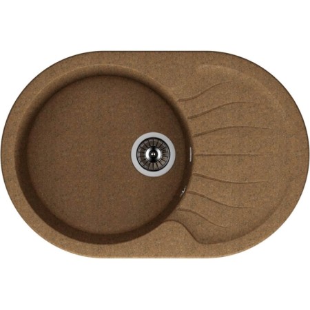 Dr.gans kitchen washing “Berta-760”, 760 x 510 mm, terracotta color