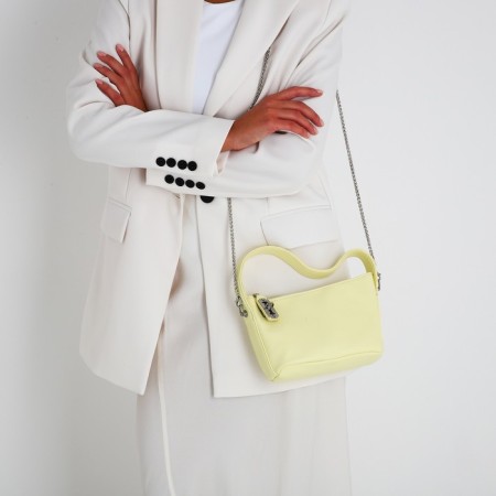 Baget Baget with a zipper, chain, yellow color-8