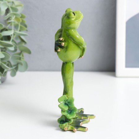 Souvenir Polystone "Frogs in the arms" 5x7.5x13.7 cm-1
