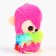 Soft toy "lemur" on a key fob, 10 cm, color mix