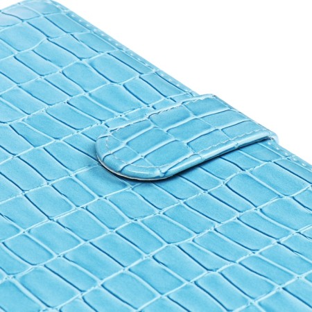 Dated diary of 2025 A5, 168 sheets, DEVENTE. Barbara, a solid cover of leatherette with foam, perforation, liesse, block 70, blue-5