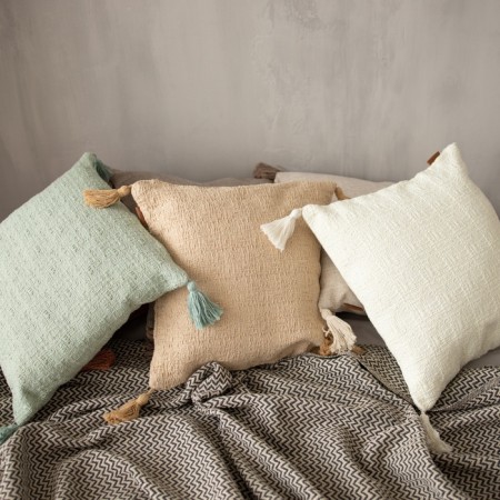 Case on the pillow SL Home Tassel 45x45 cm, col. brown
