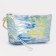 Cosmetic bag with lightning, blue color