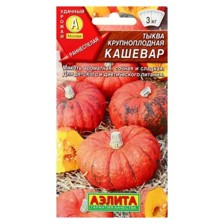 Large -fruited pumpkin seeds "Kashevar", 2 g
