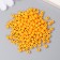 Glass beads 6/0 "carrot" 15 g