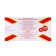 ZKS gloves vinyl Vector Exion transparent 4.0 g size S 50 pairs/un