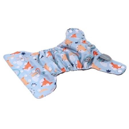 Panties-scammer, reusable, carbon-bamboo fabric, “chanterelles”, from 0-12 months.-5