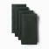 A set of napkins with a decorative. Rings Ethel Green 40x40 cm - 4 pcs, 100% linen