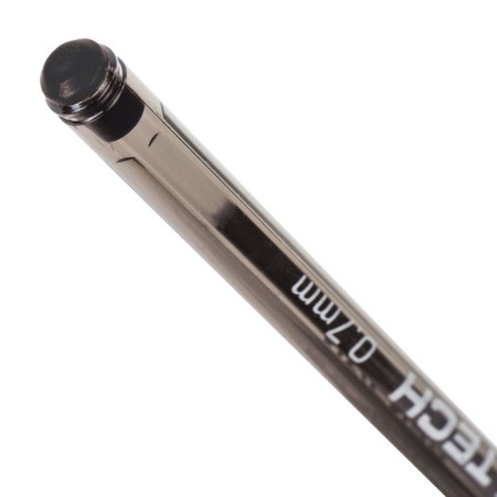 Handle Ball oil Pensan My-Tech, node-bela 0.7 mm, black ink black-2