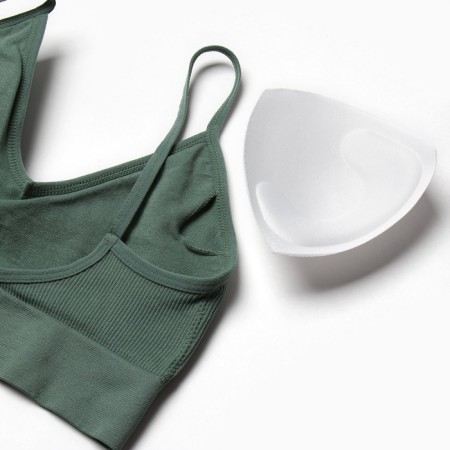 Female set (top, thongs), green color, One size (42-46)-7