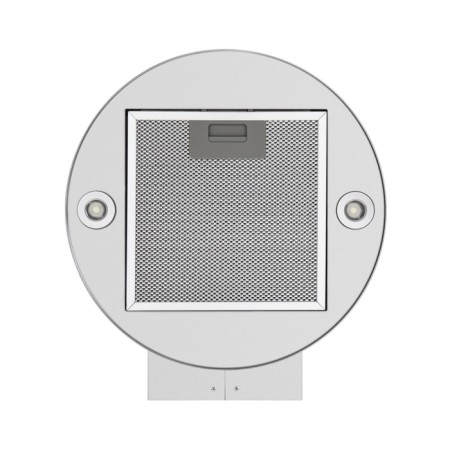 Exposure Maunfeld Lee Wall 35, designer, 1050 m3/h, 3 speeds, 35 cm, silver-1