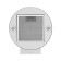 Exposure Maunfeld Lee Wall 35, designer, 1050 m3/h, 3 speeds, 35 cm, silver