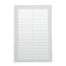 Ventilation grate TDM SQ1807-0090, 200 x 300 mm, indescribable, with a mosquito net, white