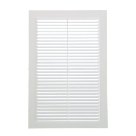 Ventilation grate TDM SQ1807-0090, 200 x 300 mm, indescribable, with a mosquito net, white