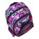 School backpack 38 x 27 x 17, ergonomic back, Devente Attomex Basic, Yes Girl, purple 7033439