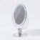 The mirror of the desktop “circle”, bilateral, with an increase, D mirror surface 10.5 cm, the color is transparent