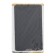 Anti -slip mat 20 × 13 cm with side, black