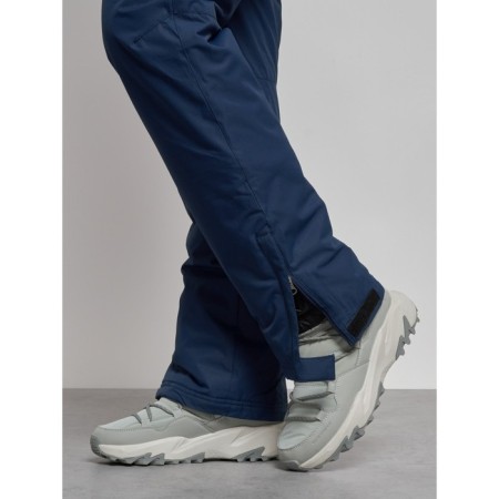 Semi-combinezone ski insulated female winter, size 42, dark blue color-10