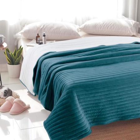 Liberty blanket, size 220x240 cm, blue color
