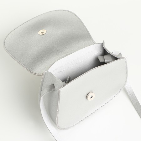 Baby bag on a valve, silver color-2