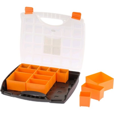 Organizer with STELS 90724, 325x280x60 mm containers, plastic