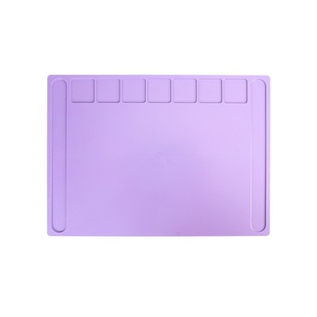 Plastic Calligrata "Provence" plastic board, pastel colors, with a side and departments, mix-3
