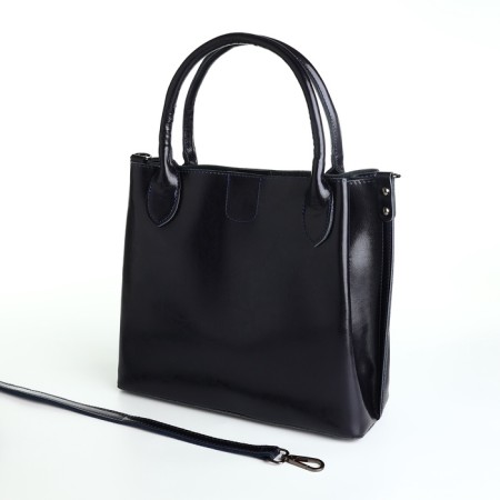 Bag-tout on lightning, the color is dark blue-8