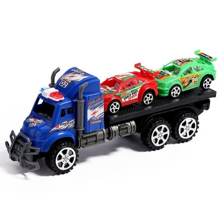 Truck inertial "Avtobos" with two machines, MIX color-7