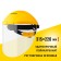 Protective shield Stayer 11081_z01, polycarbonate 1 mm, shock -resistant screen 220 x 315 mm