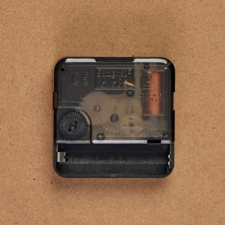 Watching clock, series: interior, "curtain", discrete move, 35 x 77 cm-4