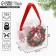Gift New Year's Folding PVC, “New Year's Wreath”, 10 x 10 x 10 cm, New Year