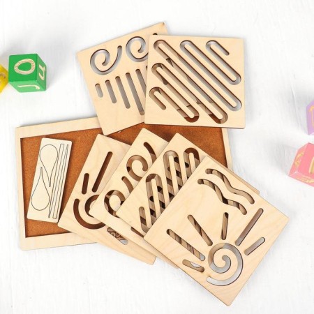 Intercessible board "Zigzag"-3