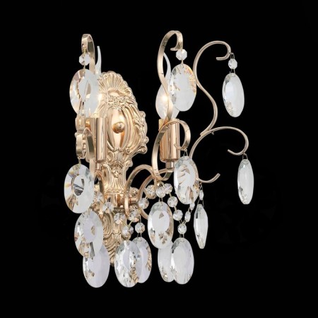 Sconces st. SL846.201.02. OoreCchini. 2x40 watts, E14, 25.5x38 cm, golden color-3