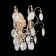 Sconces st. SL846.201.02. OoreCchini. 2x40 watts, E14, 25.5x38 cm, golden color
