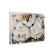 Carty clock is wall-mounted, interior "roses", silent, 30 x 20 cm