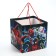 Gift package with a wide bottom, 30x30x30 cm, spider-man