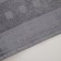 Terry towel Lovelife Square, 50x90 cm, ash-gray color