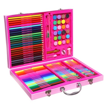 Drawing for drawing in a pink box