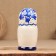 Nesting doll "Olya", white dress, 5 doll, 16 cm