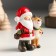 Polystone souvenir "Santa Claus with Assistant Oil" mix 6.6x4x8 cm