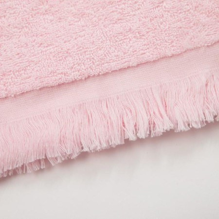 Trick Lovelife Fringe 30x60 light pink, 100% cotton, 360 g/m2-1