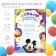 Diploma for the graduation "Graduate of kindergarten" A4, Mickey Mouse