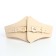 Women's belt, width 15 cm, beige color