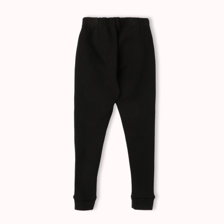 Calsons for the boy "Plato", thermo, black color, height 128 cm-3