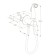 MILARDO TIDY 001BLR08, with a hygienic shower, built -in, black