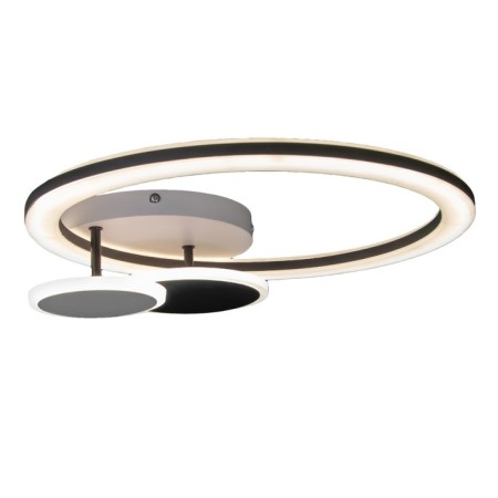 Luer with PDD "Ringo" 3XLED 50W 3000-6000K Black 45x40x7 cm Bayerlux-3