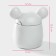 Sugar bowl ceramic shares "Mishka Otto", 400 ml, 11 × 12 × 12.5 cm, white color