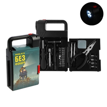 Tundra instruments set, gift plastic case "Lantern", 21 subject