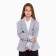 Jacket for a girl, color gray melange, 128-134 cm (size 36)
