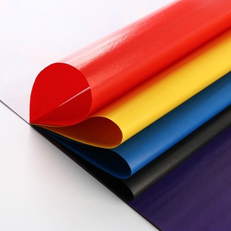 Color Tsilapical paper A4 “September 1: Learn at 5” 24 sheets 8 flowers coated, density 70-75 g/m², cover 80 g/m²-3